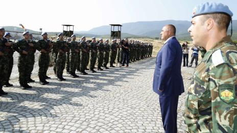 Борисов наблюдава как се обезвреждат терористи