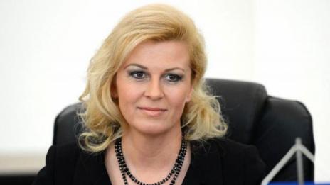 ​На хърватската президентка ​й прилоша по време на църковна служба