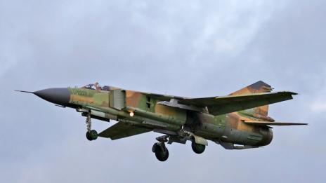 Правителствен МиГ-23 беше свален в Либия