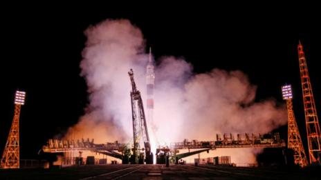 Космическият кораб "Союз МС-03" се скачи с МКС