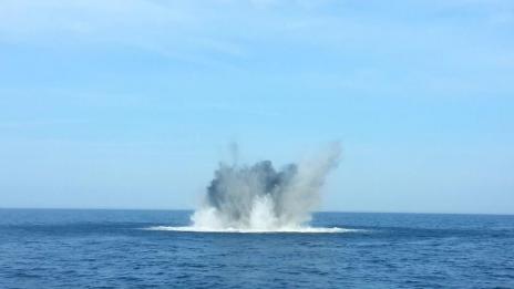 Вривиха морска мина край Камен бряг