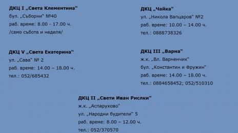 Стартира COVID зона и в ДКЦ "Св. Иван Рилски" в Аспарухово