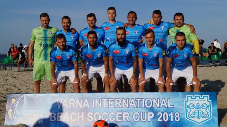 МФК Спартак загуби от румънския шампион на Varna Inetrnational Beach Soccer Cup