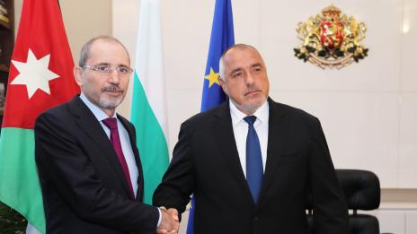 Министър-председателят Бойко Борисов се срещна с министъра на външните работи на Йордания Айман Ал-Сафади
