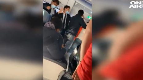 ВИДЕО от инцидента на самолета Air France