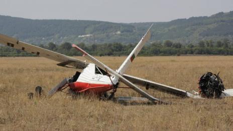 Малък самолет падна край Шумен