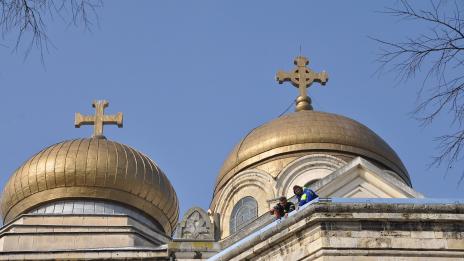 Започна ремонтът на покрива на Катедралата