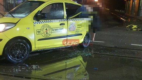 Водач на такси загина при ПТП