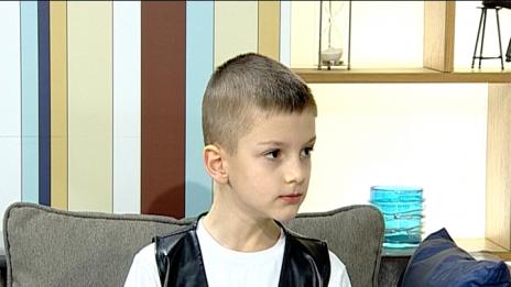 "Щрихи от утрото" (23.01.2017) - Минути за култура-малките певци от вокална формация „Бънджи сингърс“