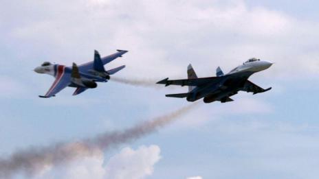 Руски изтребител прехванал опасно военен самолет на САЩ