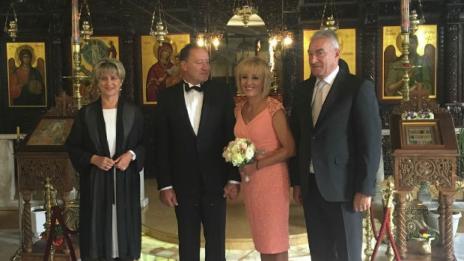 Мая Манолова и Ангел Найденов се ожениха