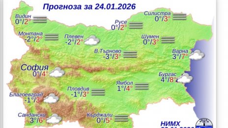 Какво време ни очаква в събота?