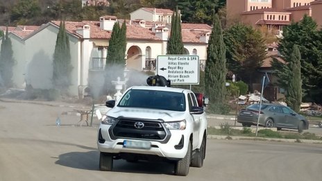 Извършена е мащабна дезинфекция на "Елените"