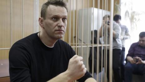 Руският опозиционен лидер Алексей Навални се кандидатира за президент
