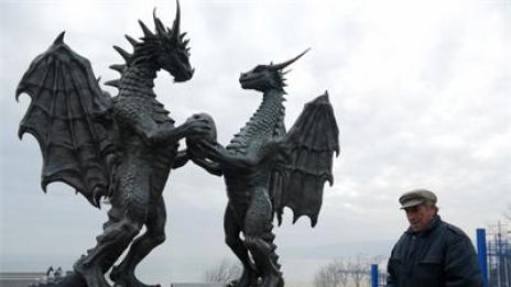 Варненските дракони в класация на най-впечатляващите скулптури