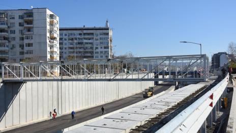 Готов е още един надлез по бул. „Левски” във Варна (СНИМКИ)