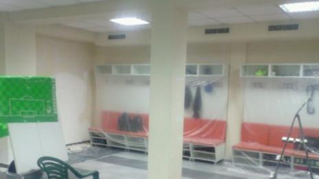 Локо Пловдив започна ремонт на стадиона  