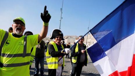 Множество демонстрации с различни искания в цяла Франция