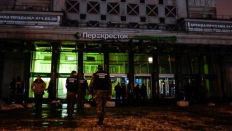 Камери за видеонаблюдение показват атентатора от Санкт Петербург 