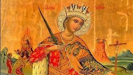 Почитаме света Екатерина  - пазителката на детското здраве