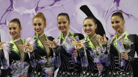 Пълен комплект медали за ансамбъла в Москва