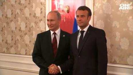 Путин се среща с Макрон заради украинския конфликт