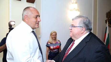 Министър – председателят Бойко Борисов разговаря с генералния мениджър на Банката за международни разплащания