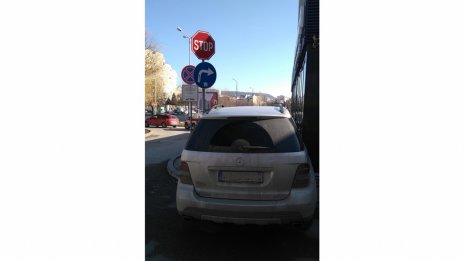 Поредното нагло паркиране във Варна