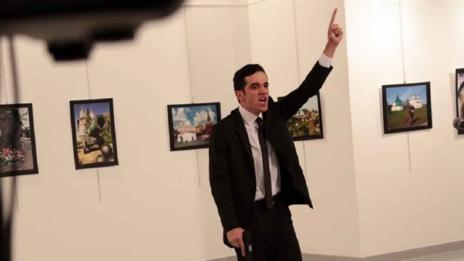 Откриха писмо от убиеца на руския посланик в Турция