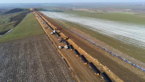 Авария на газопровод в района на Кулата