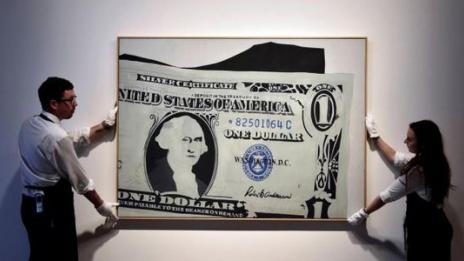 "Един долар" на Уорхол бе продаден за $32,6 млн.