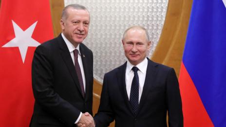 Путин и Ердоган говориха 2 часа при закрити врата