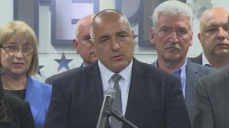 Бойко Борисов: Резултатът потвърди, че ГЕРБ трябва да е водеща партия