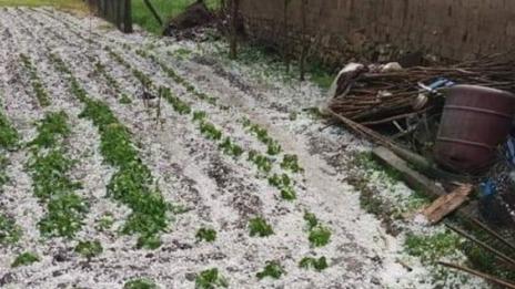 Порой с градушка потопи Пловдив, на места няма и ток
