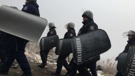 Мащабна полицейска акция в старозагорско село