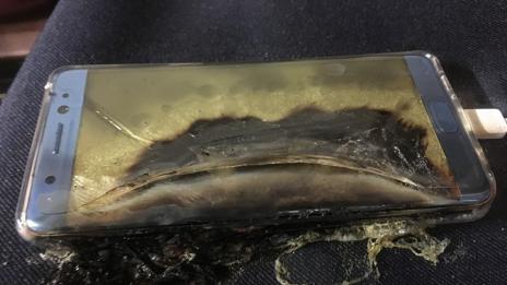 Samsung спира производството на взривяващия се Note 7