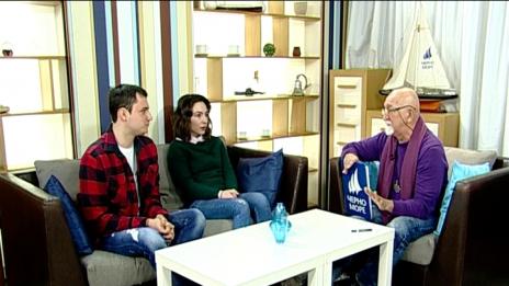 "Щрихи от утрото" (21.02.2017) - Минути за култура- Марина Василева и Кристиан Ячев