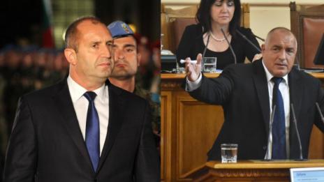Радев към Борисов: Не става въпрос за война, а за закона!