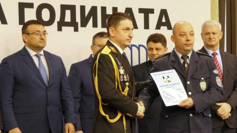 Служител от варненската полиция грабна второ място от инициативата "Полицай на годината"