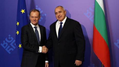Бойко Борисов и Доналд Туск обсъдиха очакванията си от лидерската среща ЕС - Турция