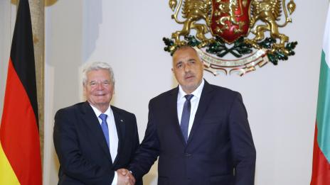 Премиерът се срещна с президента на Германия