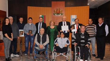 Варненски спортисти с увреждания бяха наградени за успехите си