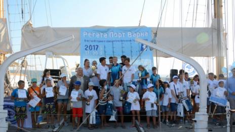 Министър Кралев награди победителите  от Регатата Порт Варна 2017