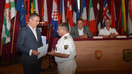 Общината дарява нови инструменти за Представителния духов оркестър на ВМС 