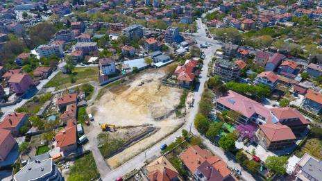 Продължава изграждането на новия комплекс за спорт и отдих във Виница