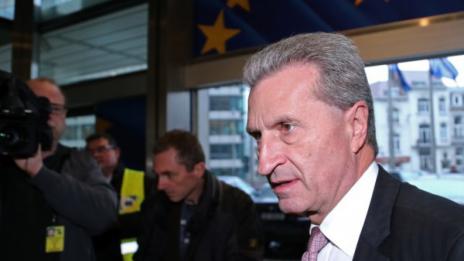 Еврокомисарят Йотингер: ЕС може да се разпадне