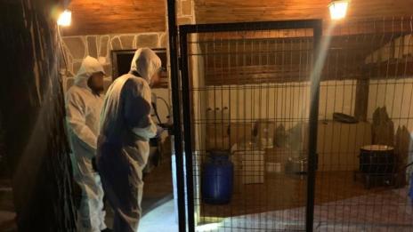 Разкриха лаборатория за синтетична дрога край Радомир 