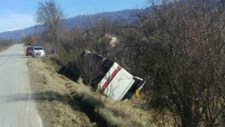 Катастрофиралият автобус се движил твърде бързо