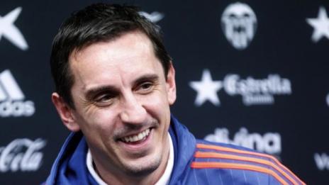 Гари Невил с равен в първия си мач в Примера  