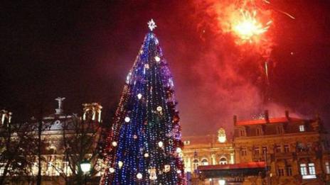 Вандали задигнаха Коледната елха в белгийски град